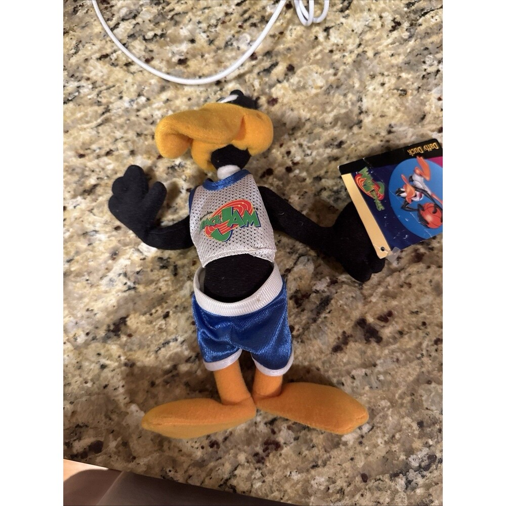 Vintage 1996 Daffy Duck Space Jam McDonald Plush Sealed Toy ORIGINAL PACKAGING